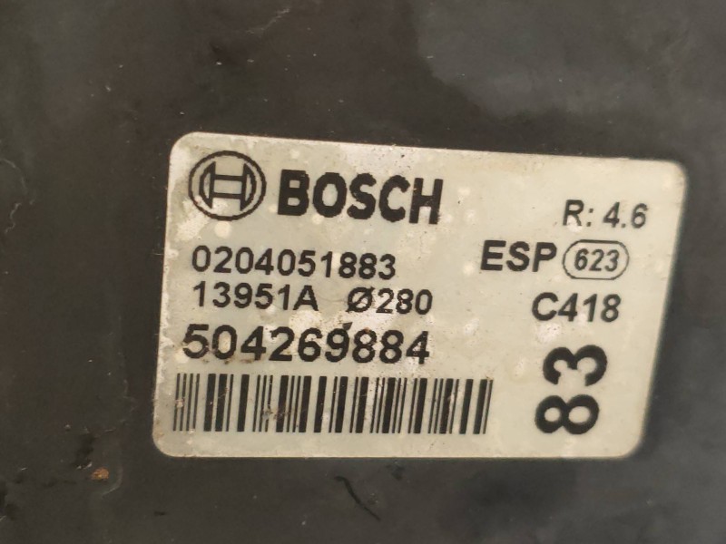 Recambio de servofreno para iveco daily furgón 2.3 diesel cat referencia OEM IAM 0204051883 504269884 