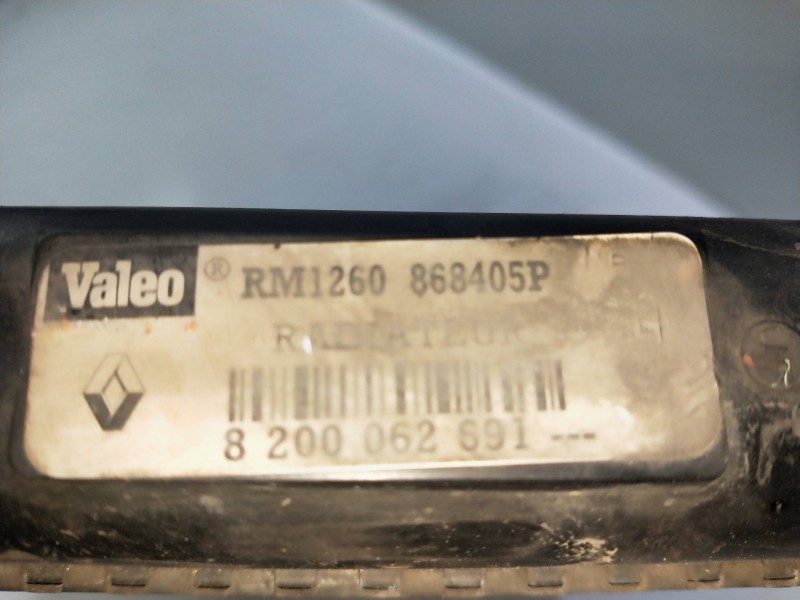 Recambio de radiador agua para renault scenic rx4 (ja0) 1.9 dci referencia OEM IAM 8200062691 868405P  Recambio de radiador agua para renault scenic rx4 (ja0) 1.9 dci referencia OEM IAM 8200062691 868405P