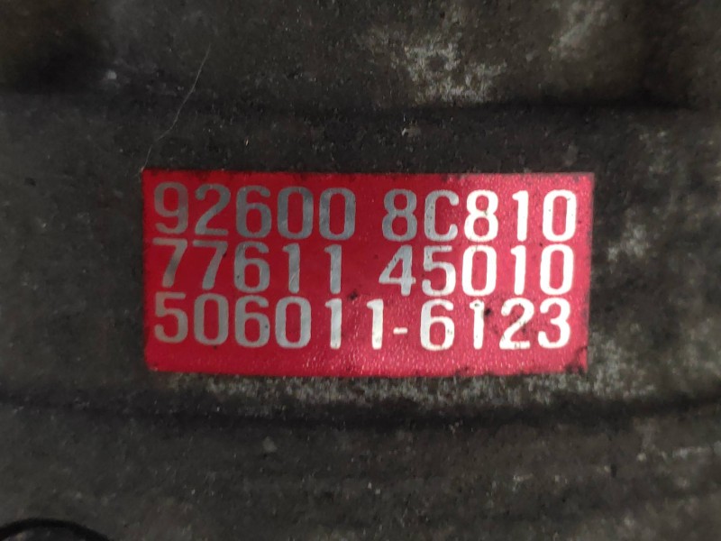 Recambio de compresor aire acondicionado para nissan vanette cargo vanette cargo combi - 5 referencia OEM IAM 5062116060 DKS16H 