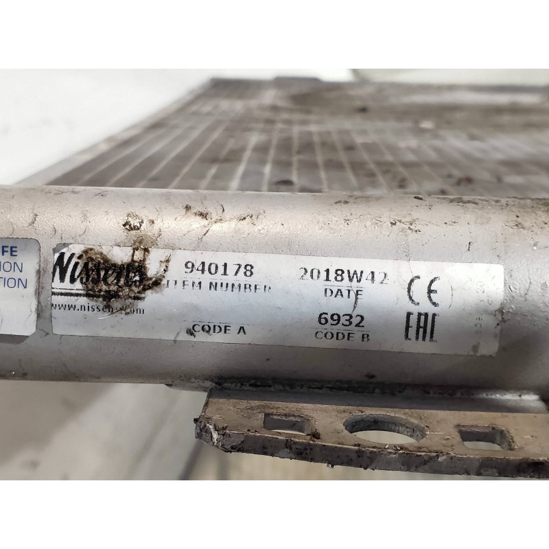 Recambio de condensador / radiador aire acondicionado para mercedes vito kasten (639) 113 cdi extralang (639.605) referencia OEM