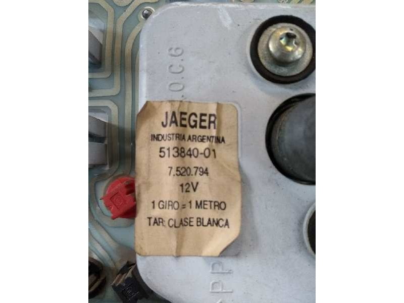 Recambio de cuadro instrumentos para fiat fiorino enero (255) básico furg. referencia OEM IAM 51384001 7520794 