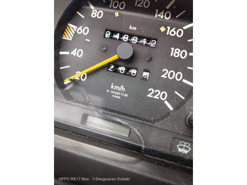 Recambio de cuadro instrumentos para mercedes clase e (w124) coupe/cabrio ce 230 (124.043) referencia OEM IAM 1245434524 1100083