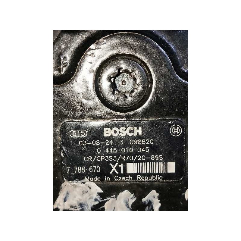 Recambio de bomba inyeccion para bmw serie 3 berlina (e46) 2.0 16v diesel cat referencia OEM IAM 0445010045 7788670X1 BOSCH Recambio de bomba inyeccion para bmw serie 3 berlina (e46) 2.0 16v diesel cat referencia OEM IAM 0445010045 7788670X1 BOSCH