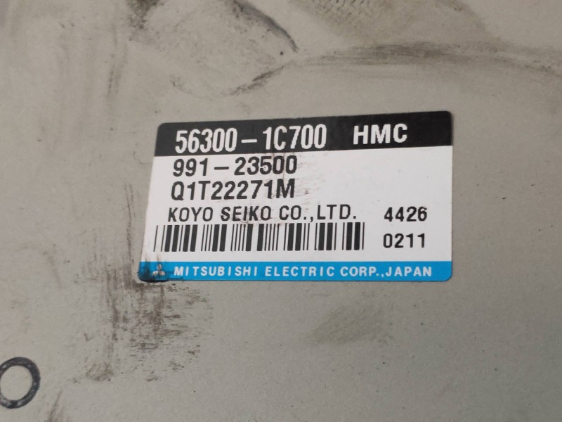 Recambio de columna direccion para hyundai getz (tb) 1.5 crdi referencia OEM IAM 563001C700 99123500 Q1T22271M