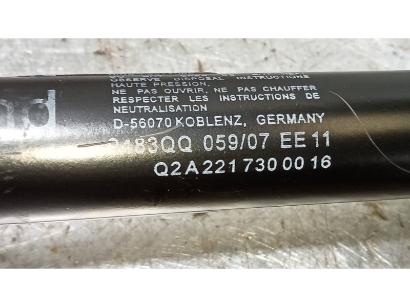 Recambio de retenedor puerta para mercedes clase s (w221) berlina 450 l (221.170) referencia OEM IAM A2217300016  PUERTA TRASERA