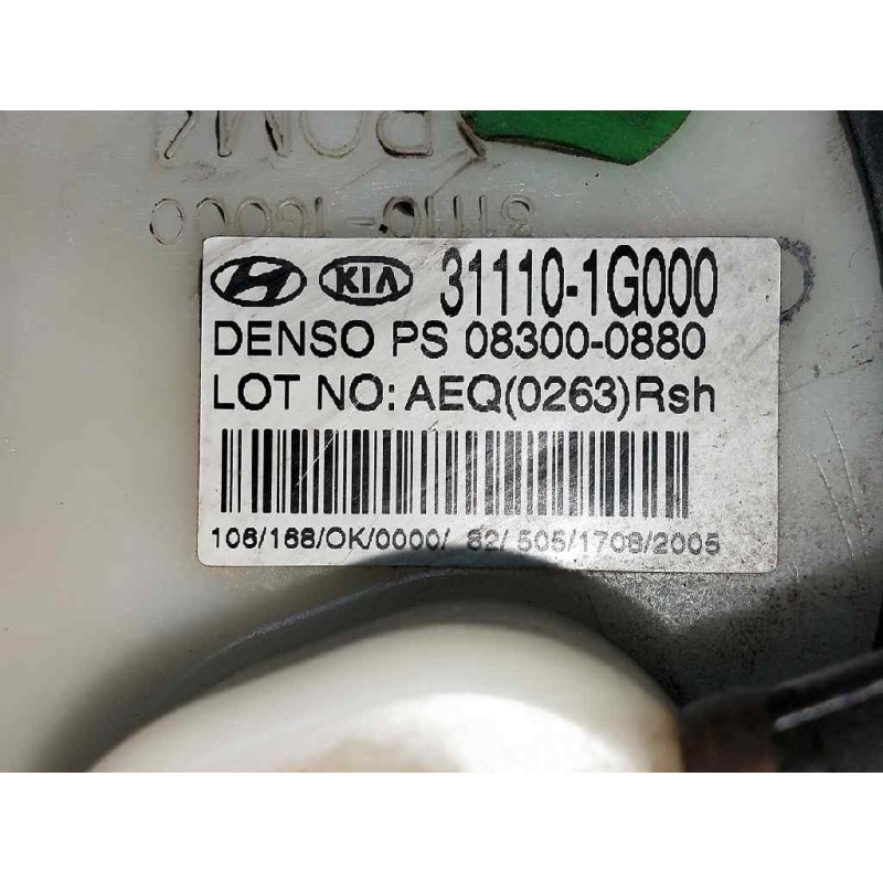 Recambio de bomba combustible para kia rio 1.4 cat referencia OEM IAM 311101G000 083000880 DENSO AFORADOR