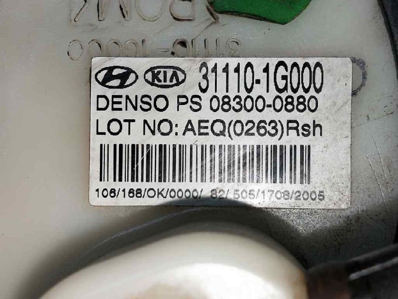 Recambio de bomba combustible para kia rio 1.4 cat referencia OEM IAM 311101G000 083000880 DENSO AFORADOR