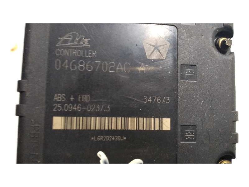Recambio de abs para chrysler voyager (rg) 2.5 crd cat referencia OEM IAM 25094602373 25020408644 10051181861 04686702AC