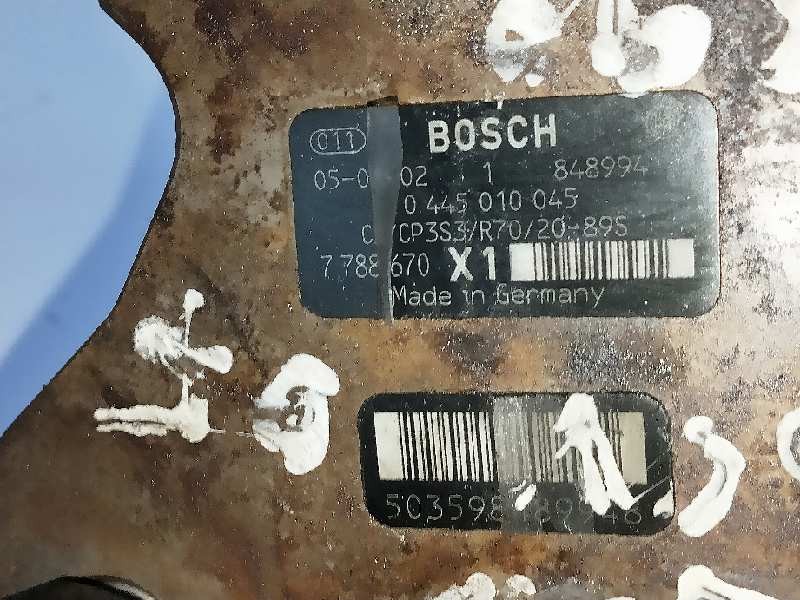 Recambio de bomba inyeccion para bmw serie 3 berlina (e90) 2.0 16v diesel cat referencia OEM IAM 0445010045 7788670X1 BOSCH Recambio de bomba inyeccion para bmw serie 3 berlina (e90) 2.0 16v diesel cat referencia OEM IAM 0445010045 7788670X1 BOSCH