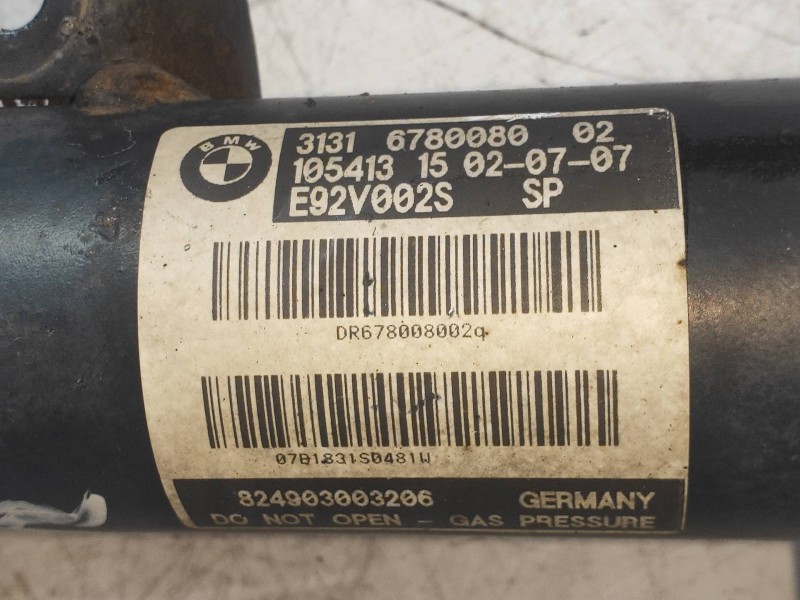 Recambio de amortiguador delantero derecho para bmw serie 3 cabrio (e93) 330d referencia OEM IAM 31316780080  