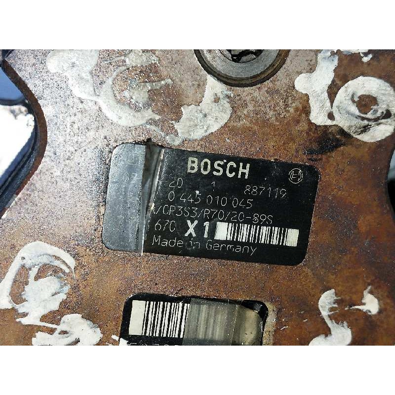 Recambio de bomba inyeccion para bmw x3 (e83) 2.0 16v diesel cat referencia OEM IAM 0445010045 7788670X1 BOSCH