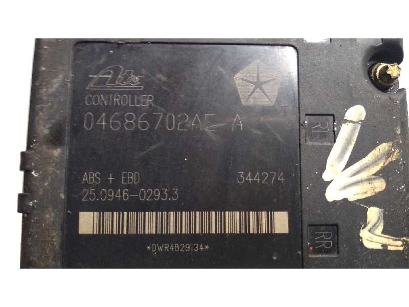 Recambio de abs para chrysler voyager (rg) 2.5 crd cat referencia OEM IAM 25094602933 25020409524 04686702AE