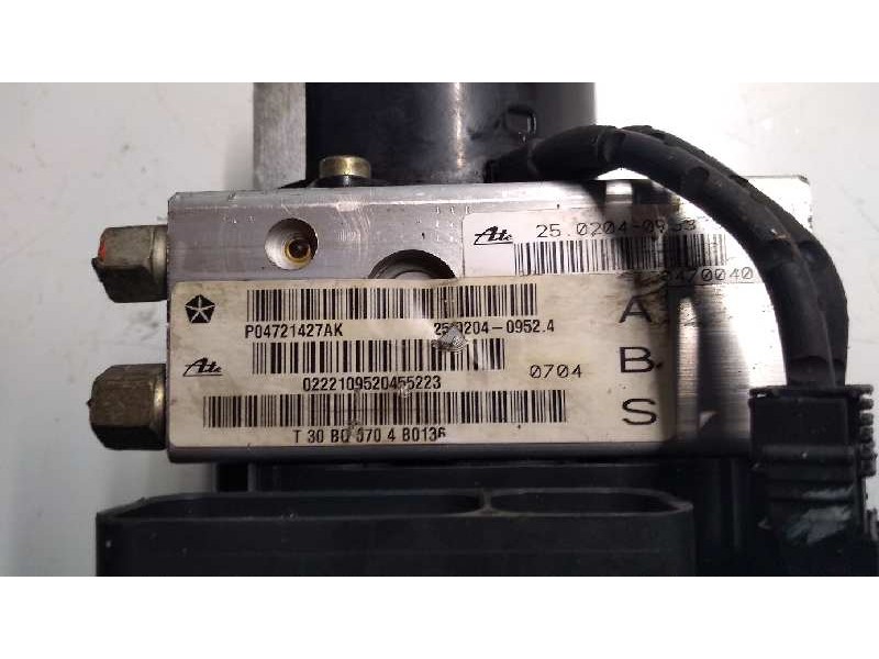 Recambio de abs para chrysler voyager (rg) 2.5 crd cat referencia OEM IAM 25094602933 25020409524 04686702AE