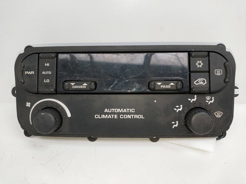Recambio de mando calefaccion / aire acondicionado para chrysler voyager (rg) 2.5 crd cat referencia OEM IAM P05127379AA TKA0924