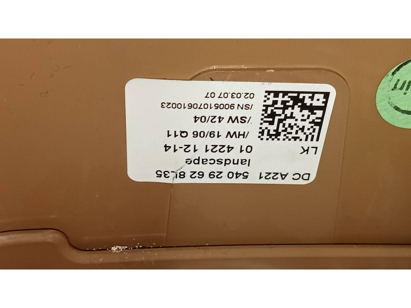 Recambio de mando luces para mercedes clase s (w221) berlina 450 l (221.170) referencia OEM IAM A2215402962  