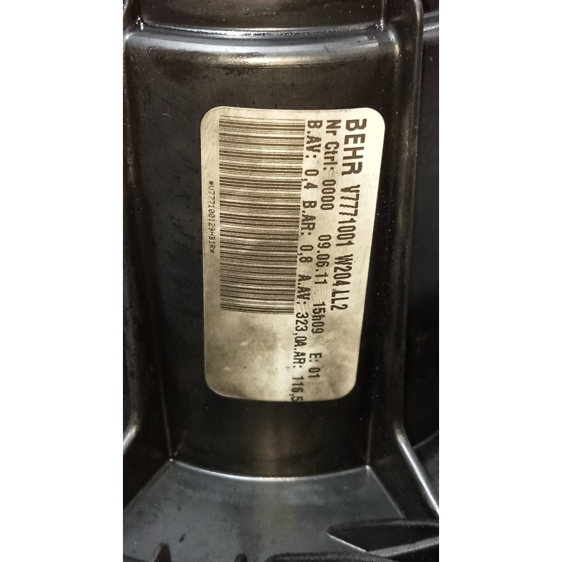 Recambio de motor calefaccion para mercedes clase e (w212) lim. e 300 cdi blueefficiency (212.025) referencia OEM IAM V7771001  