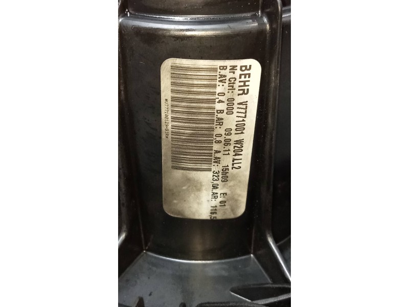 Recambio de motor calefaccion para mercedes clase e (w212) lim. e 300 cdi blueefficiency (212.025) referencia OEM IAM V7771001  