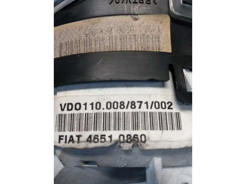 Recambio de cuadro instrumentos para fiat multipla (186) 1.9 jtd cat referencia OEM IAM 46510860 110008871002 
