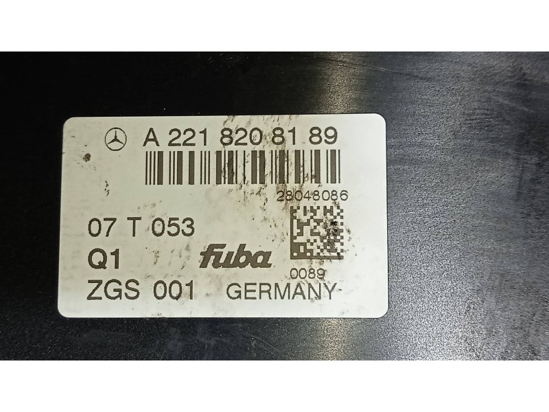 Recambio de modulo electronico para mercedes clase s (w221) berlina 450 l (221.170) referencia OEM IAM A2218208189  