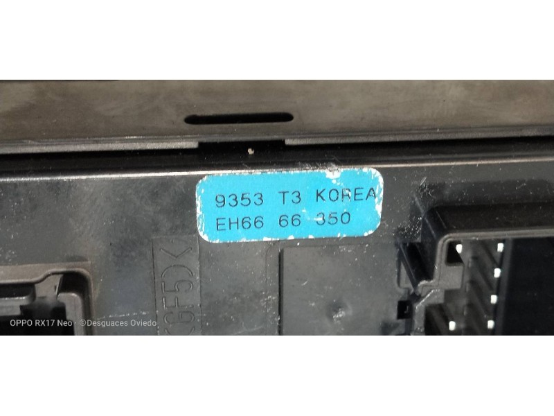 Recambio de mando elevalunas delantero izquierdo para mazda cx-7 (er) active referencia OEM IAM EH6666350 9353T3 