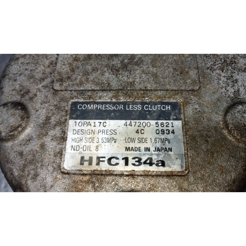 Recambio de compresor aire acondicionado para jeep gr.cherokee (wj/wg) 3.1 td laredo referencia OEM IAM 4472005621  