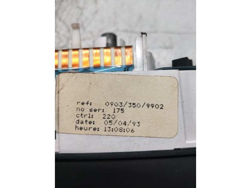 Recambio de cuadro instrumentos para peugeot 306 berlina 3/5 puertas (s1) 1.6 referencia OEM IAM 9610192480 09033509902 