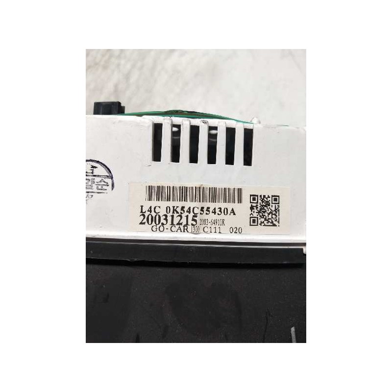 Recambio de cuadro instrumentos para kia carnival ii 2.5 v6 ex referencia OEM IAM 0K54C55430A L4C 20031215 200364910K