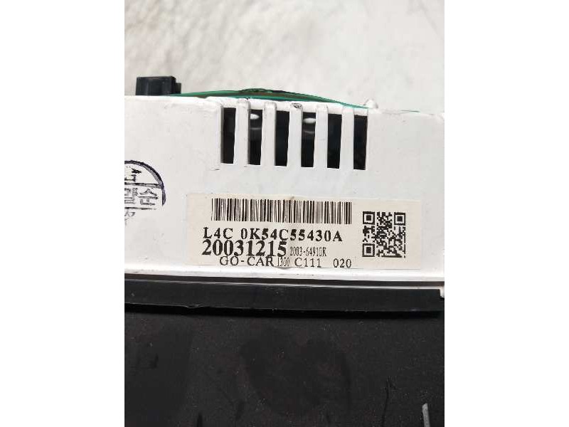 Recambio de cuadro instrumentos para kia carnival ii 2.5 v6 ex referencia OEM IAM 0K54C55430A L4C 20031215 200364910K