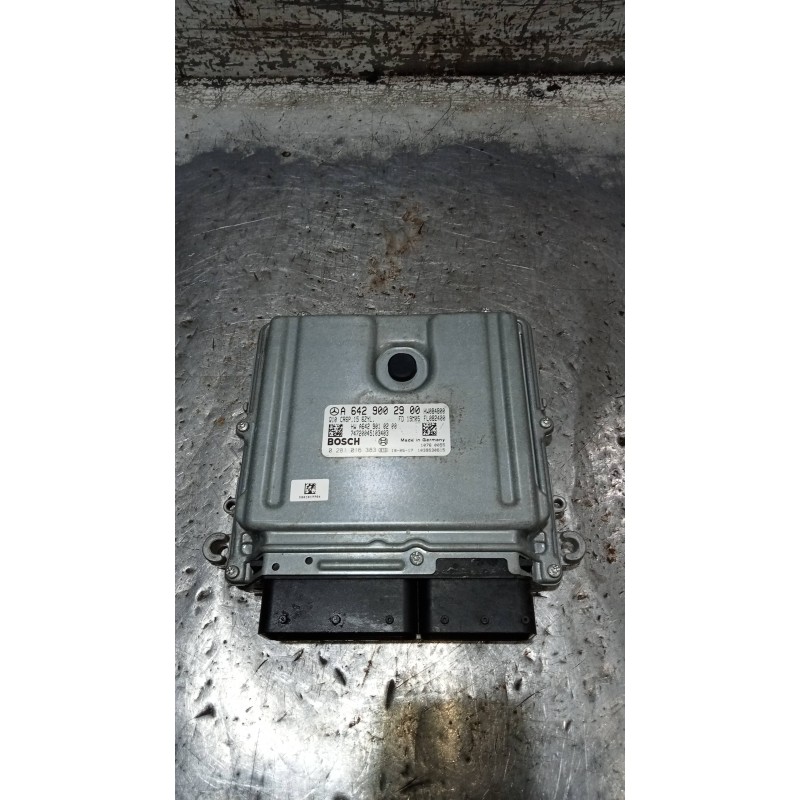 Recambio de centralita motor uce para mercedes clase e (w212) lim. e 300 cdi blueefficiency (212.025) referencia OEM IAM 0281016