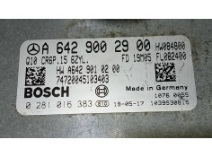 Recambio de centralita motor uce para mercedes clase e (w212) lim. e 300 cdi blueefficiency (212.025) referencia OEM IAM 0281016 2