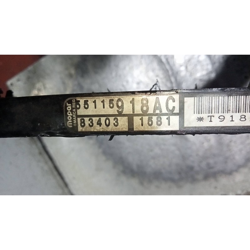 Recambio de condensador / radiador aire acondicionado para jeep gr.cherokee (wj/wg) 3.1 td laredo referencia OEM IAM 55115918AC 