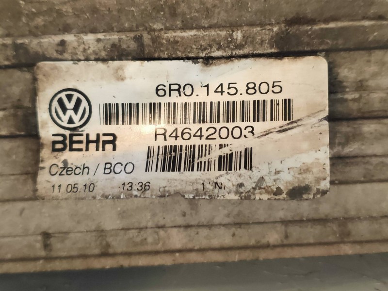 Recambio de intercooler para seat ibiza (6j5) ecomotive referencia OEM IAM R4642003 6R0145805 BEHR