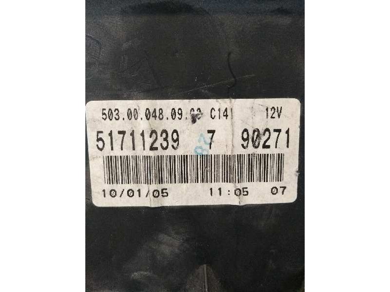Recambio de cuadro instrumentos para fiat panda (169) 1.2 cat referencia OEM IAM 51711239 7 90271 503000480900 Recambio de cuadro instrumentos para fiat panda (169) 1.2 cat referencia OEM IAM 51711239 7 90271 503000480900