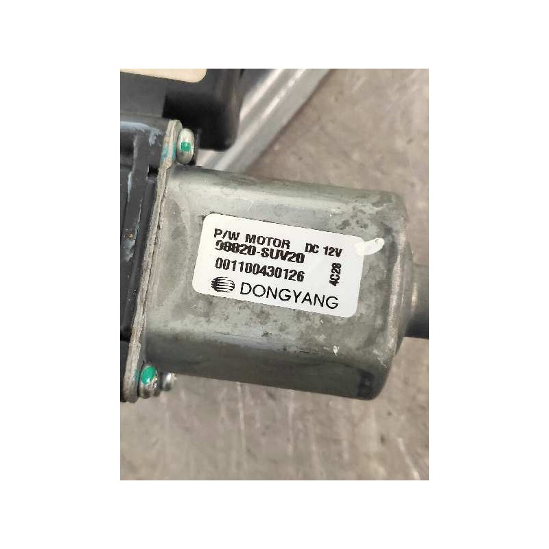 Recambio de elevalunas trasero izquierdo para opel mokka x color edition start/stop referencia OEM IAM 98820SUV20  42562198