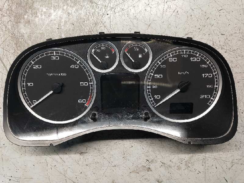 Recambio de cuadro instrumentos para peugeot 307 (s1) xr clim plus referencia OEM IAM P9647538480 216747776 NS50746869