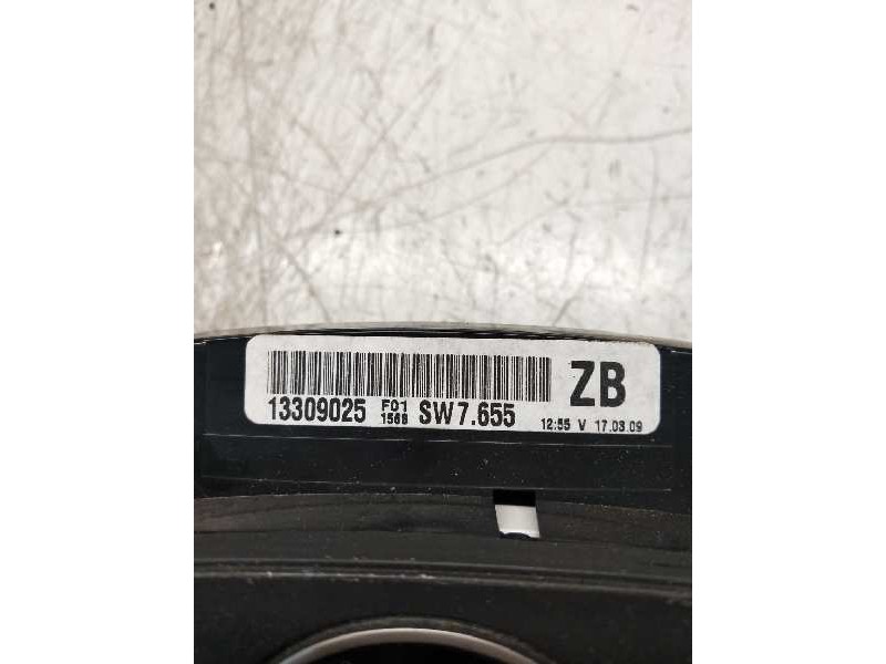 Recambio de cuadro instrumentos para opel astra h ber. cosmo referencia OEM IAM 13309025 ZB 