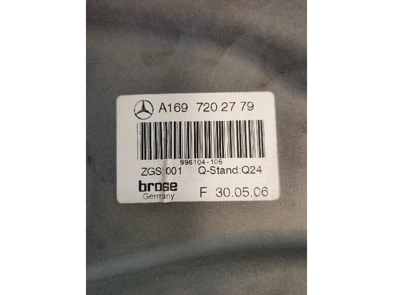 Recambio de elevalunas delantero izquierdo para mercedes clase b (w245) 180 cdi (245.207) referencia OEM IAM 1697202779 31T455 