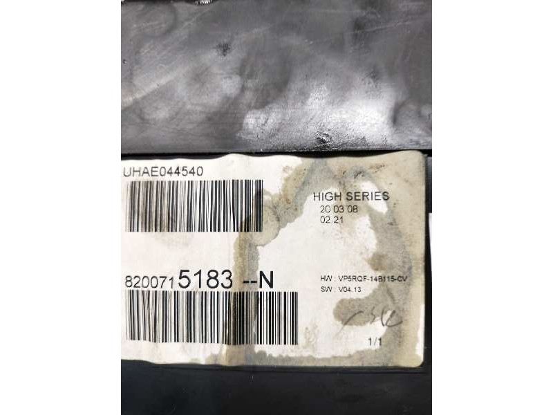 Recambio de cuadro instrumentos para renault clio grandtour dynamique referencia OEM IAM 8200715183N UHAE044540 