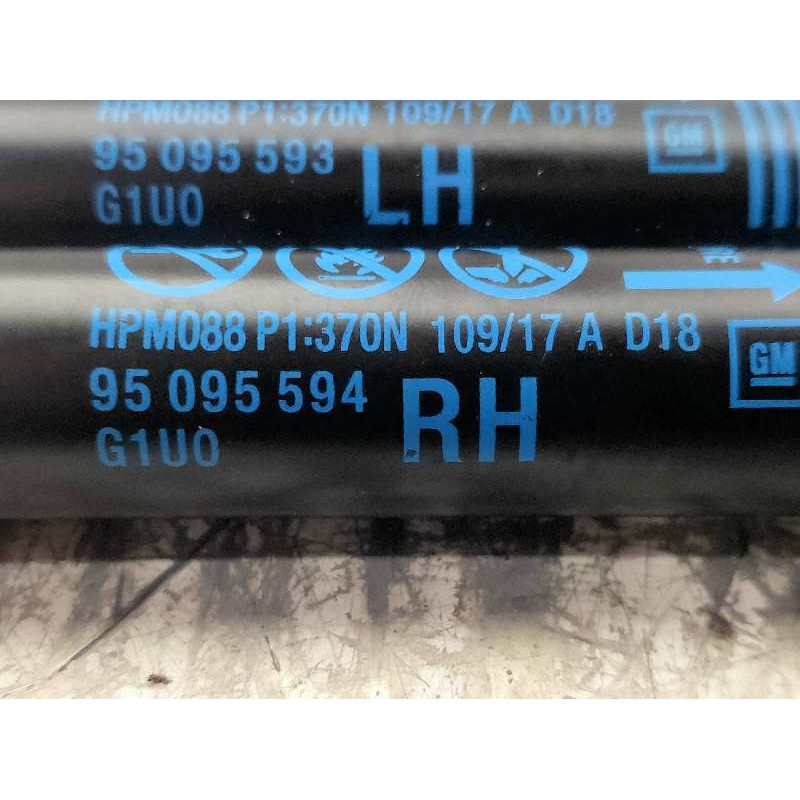 Recambio de amortiguadores maletero / porton para opel mokka x color edition start/stop referencia OEM IAM 95095593LH 95095594RH