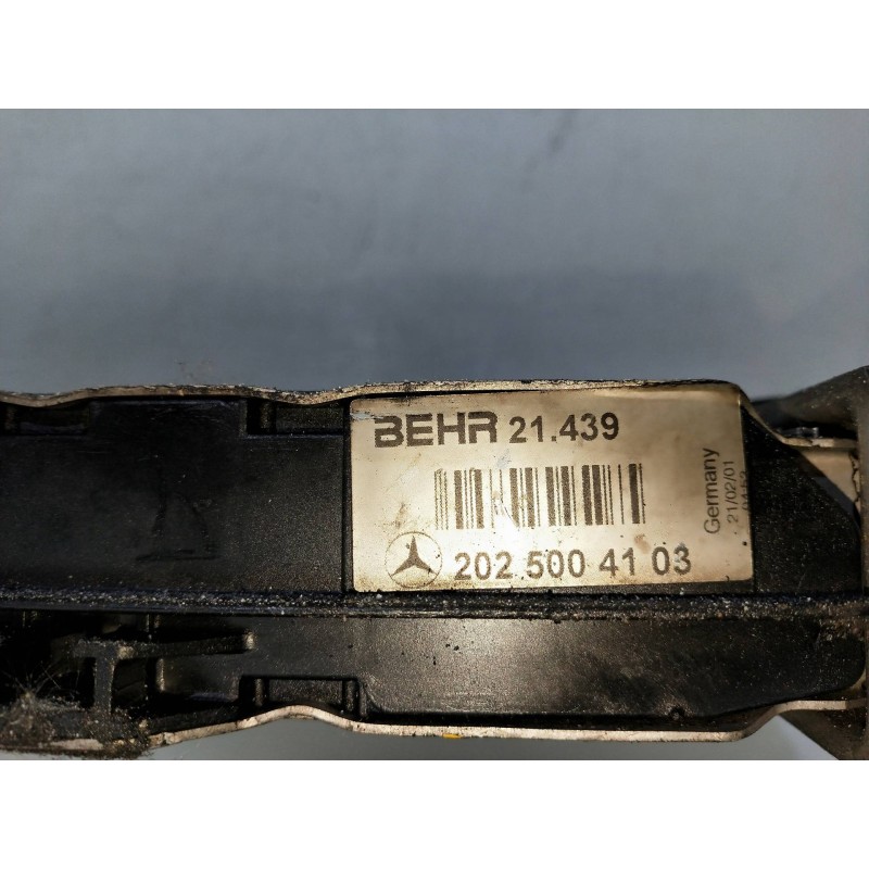 Recambio de radiador agua para mercedes clase c (w202) berlina 2.0 16v cat referencia OEM IAM 2025004103   Recambio de radiador agua para mercedes clase c (w202) berlina 2.0 16v cat referencia OEM IAM 2025004103