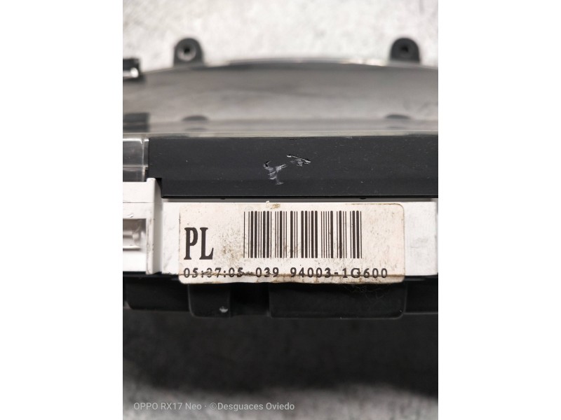 Recambio de cuadro instrumentos para kia rio 1.5 crdi ex2 referencia OEM IAM 940031G600 PL 