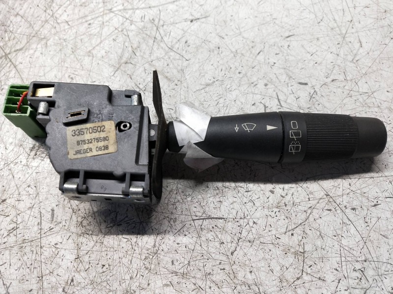 Recambio de mando limpia para peugeot 205 berlina 1.8 d generation referencia OEM IAM 9753275580 33570502 