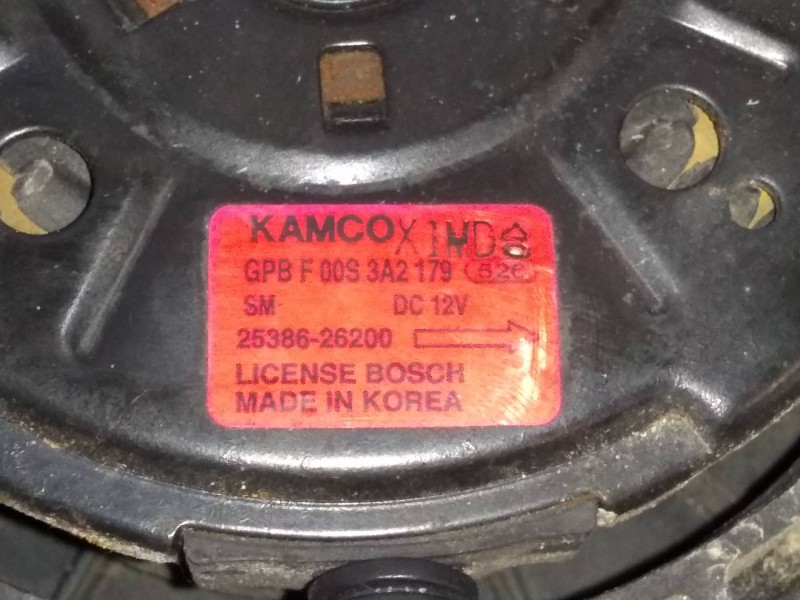 Recambio de electroventilador para hyundai santa fe (sm) 2.4 cat referencia OEM IAM F00S3A2179 2538626200 