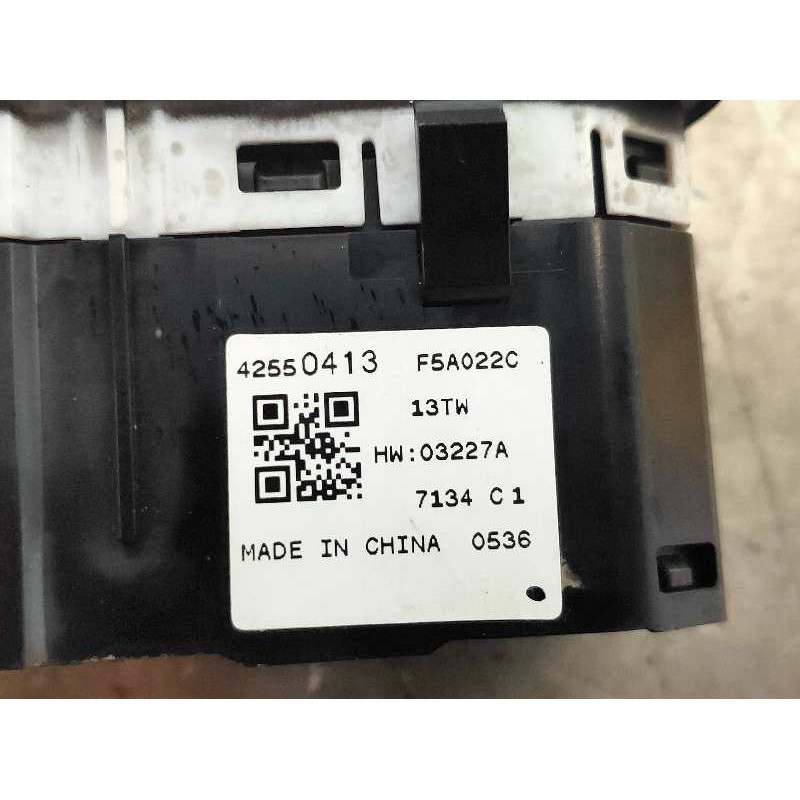 Recambio de mando luces para opel mokka x color edition start/stop referencia OEM IAM 42550413 F5A022C 