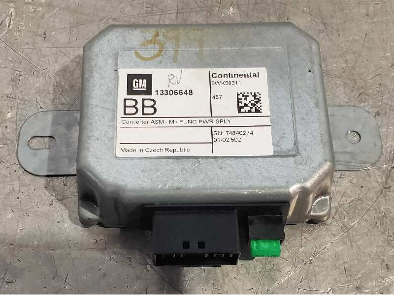 Recambio de modulo electronico para opel mokka x color edition start/stop referencia OEM IAM 5WK50311 13306648 