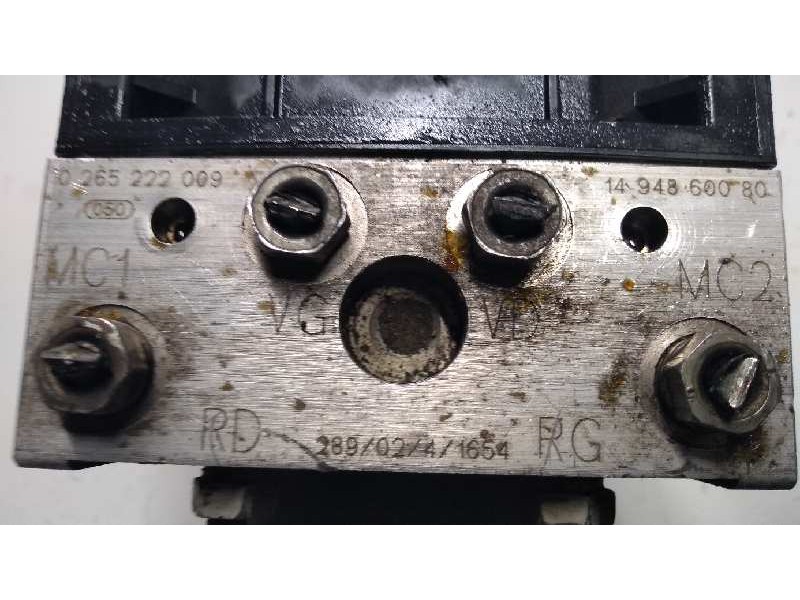 Recambio de abs para citroen c8 referencia OEM IAM 0265222009 0265800011 1494860080 Recambio de abs para citroen c8 referencia OEM IAM 0265222009 0265800011 1494860080