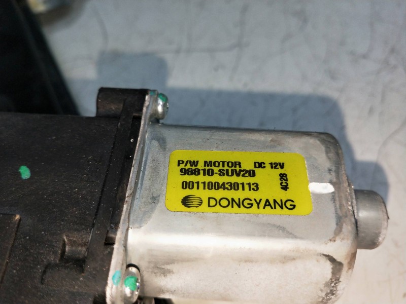 Recambio de elevalunas delantero derecho para opel mokka 1.7 16v cdti referencia OEM IAM 98810SUV20 001100430113 5P