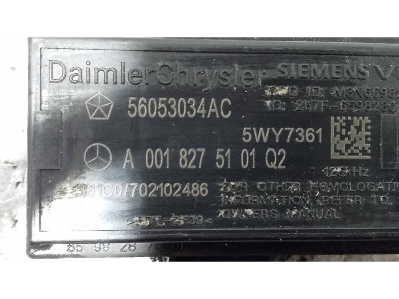 Recambio de modulo electronico para mercedes clase s (w221) berlina 450 l (221.170) referencia OEM IAM A0018275101  