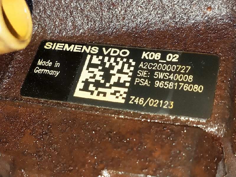 Recambio de bomba inyeccion para citroen c2 1.4 hdi referencia OEM IAM 5WS40008 A2C20000727 K0602 SIEMENS