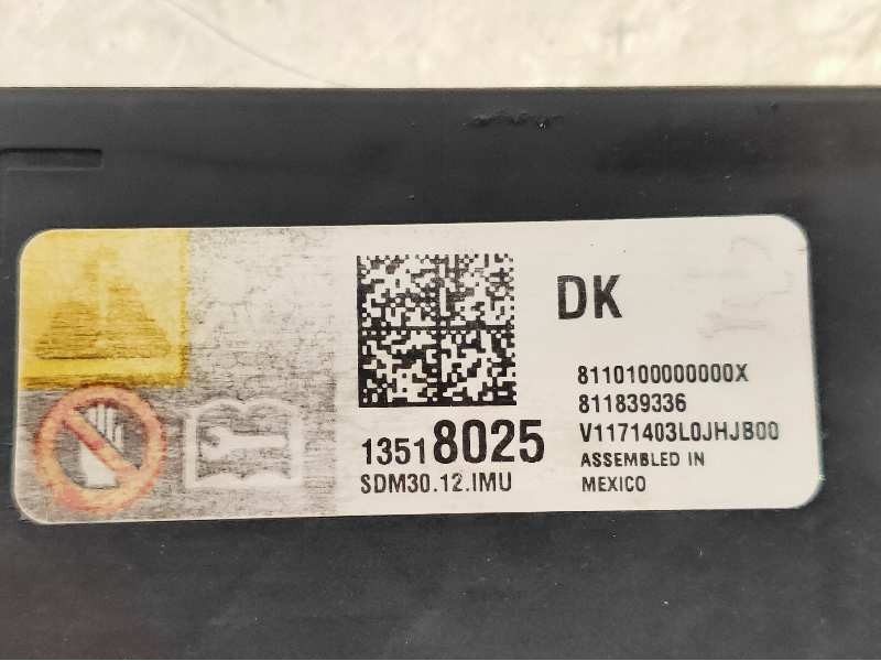 Recambio de modulo electronico para opel mokka x color edition start/stop referencia OEM IAM 13518025 811839336 